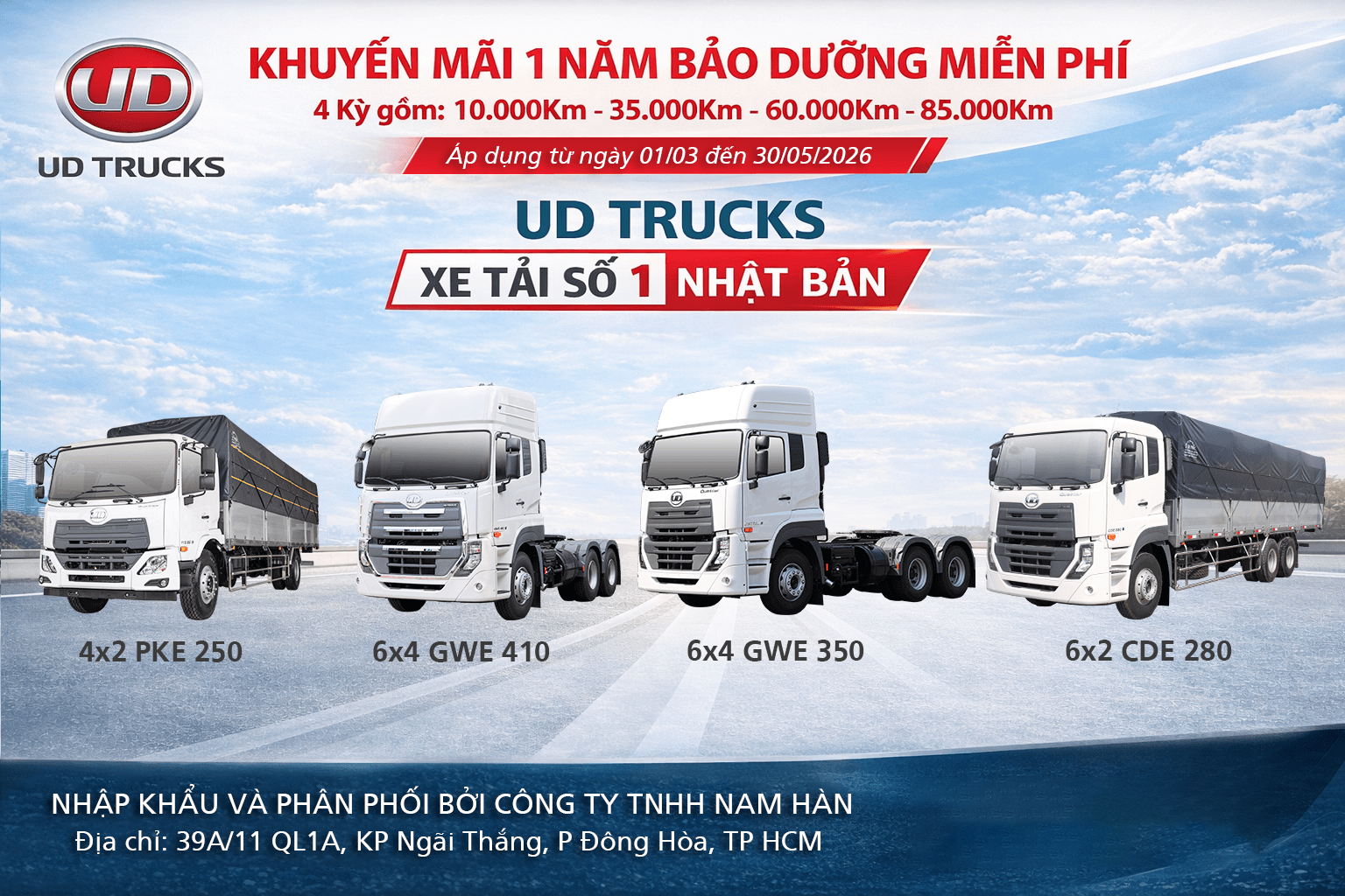 Khuyến mãi 1 năm bảo dưỡng miễn phí