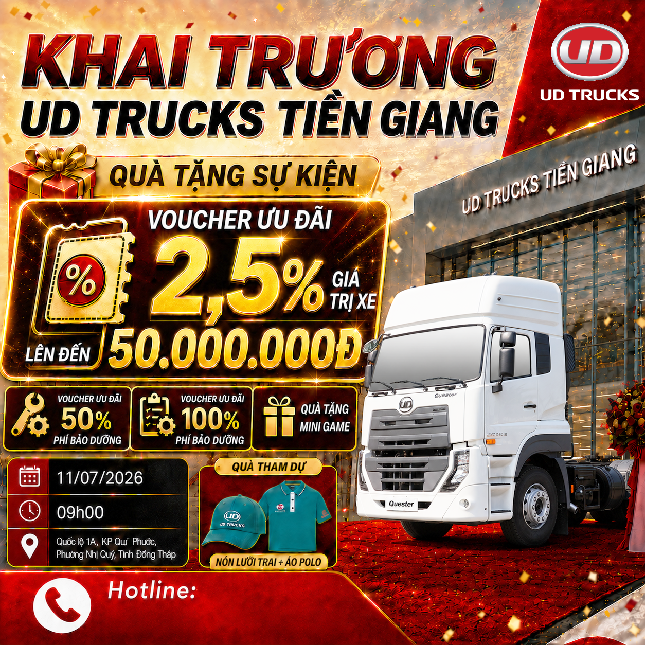 Sự kiện Khai Trương Tiền Giang