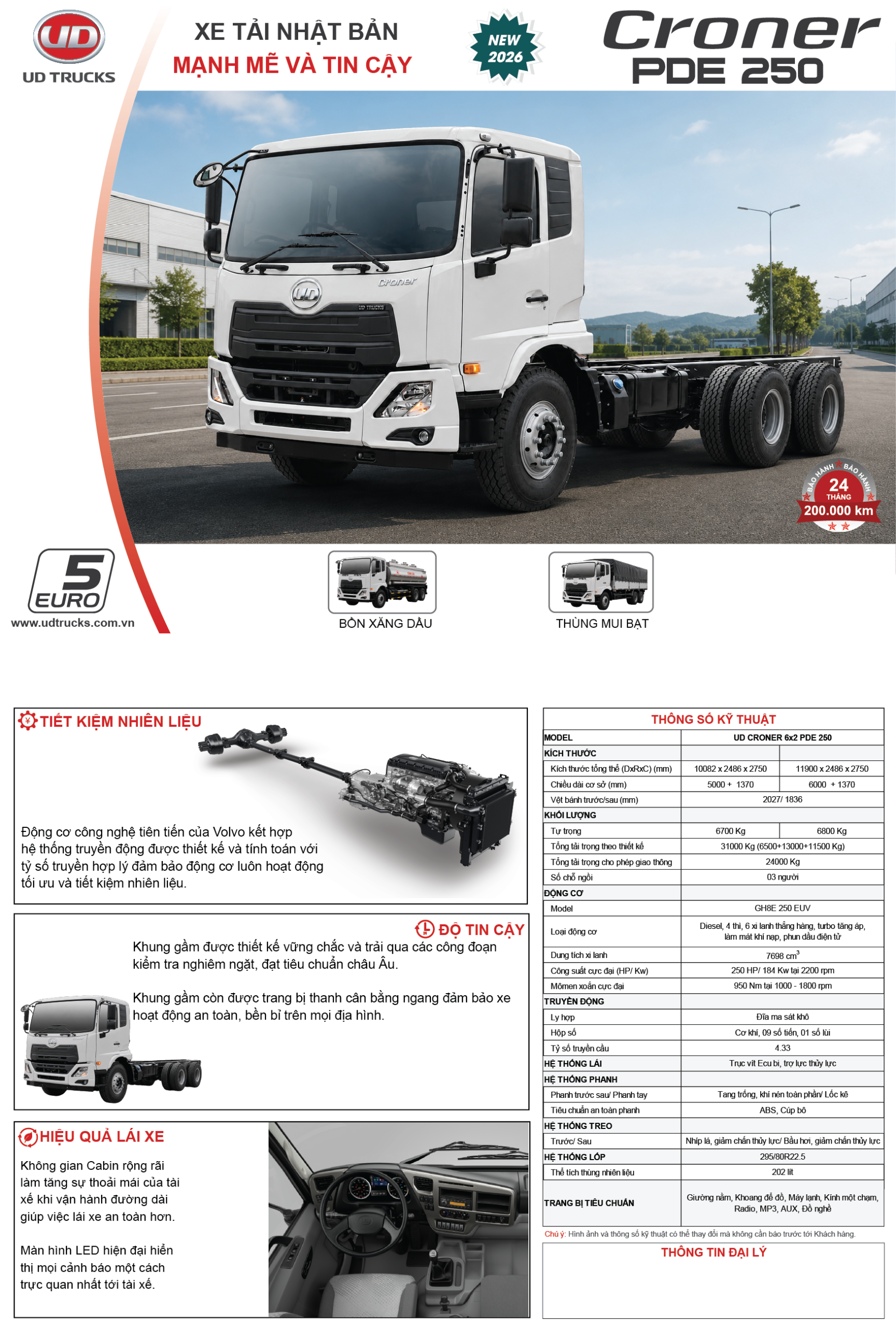 UD Croner PDE 250