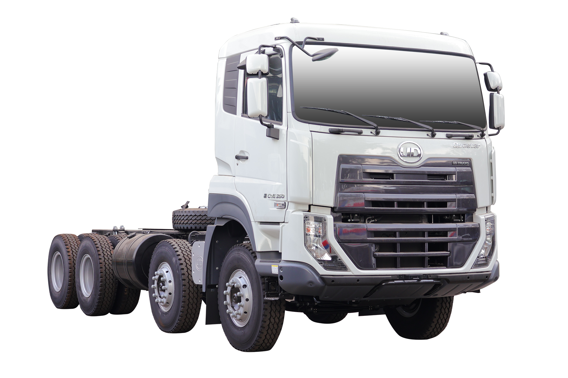 Chassis 8x4 CGE 350 WB4600 - http://marketing.namhangroup.com/file/udtrucks/CGE-350/v2026-WB4600/low/img_5178.png