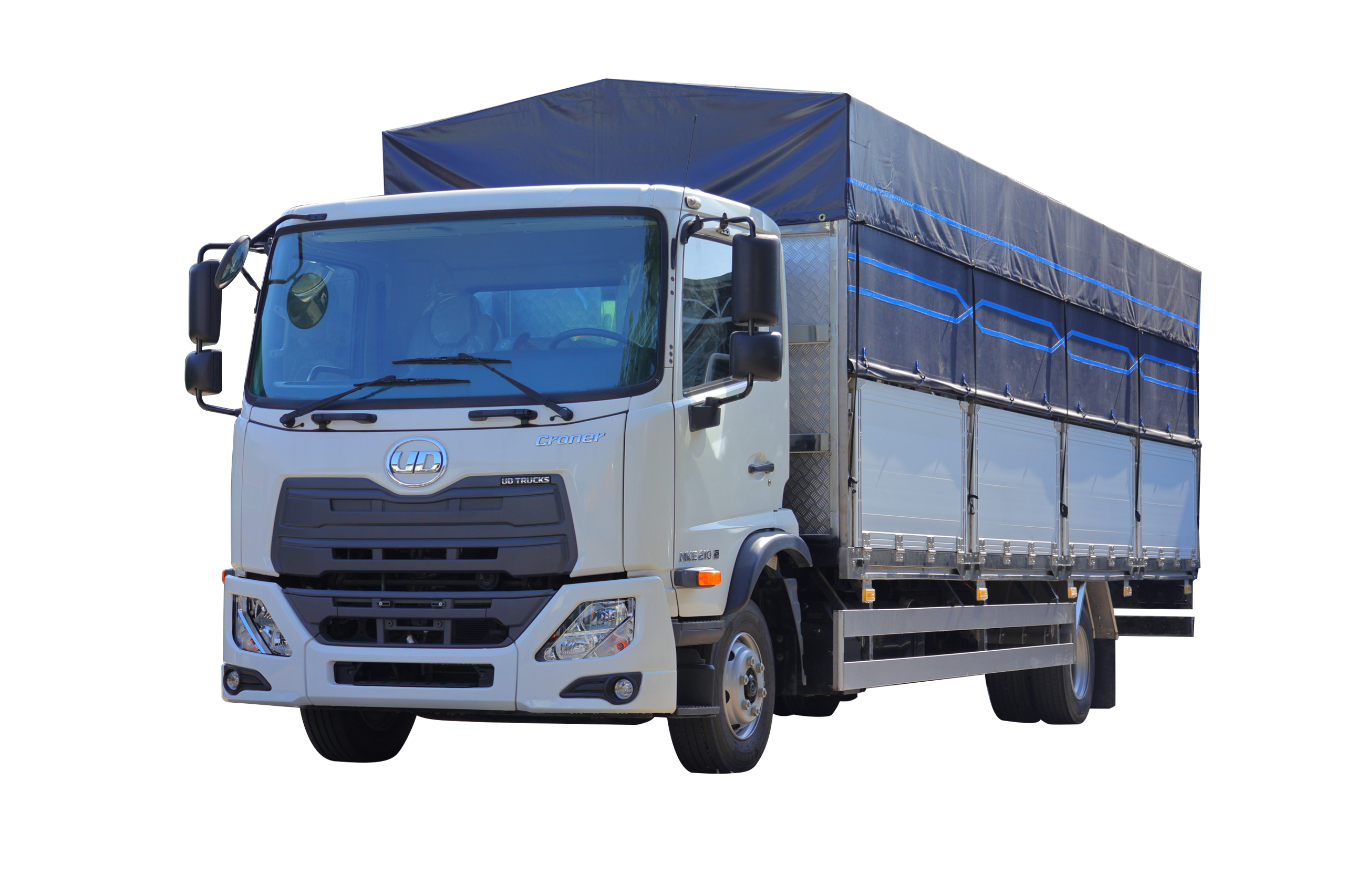 XE TẢI UD TRUCKS MKE 210 THÙNG MUI BẠT 6.8M WB5500 CDN
